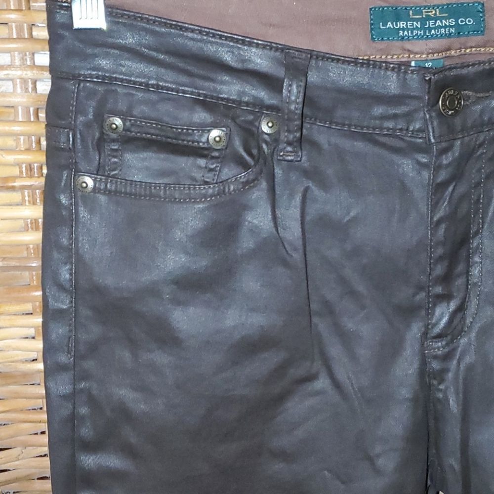 Lauren Ralph Lauren Vegan Leather Pants 12